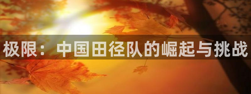 zoty中欧体育网址多少：极限：中国田径队的崛起与挑战